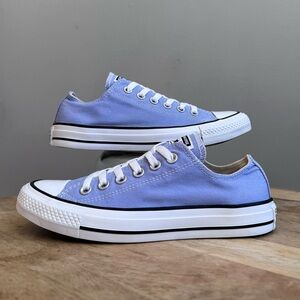 Converse Chuck Taylor All Star Low Women 7 Violet Purple Periwinkle Sneakers